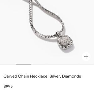 NWOT John Hardy necklace